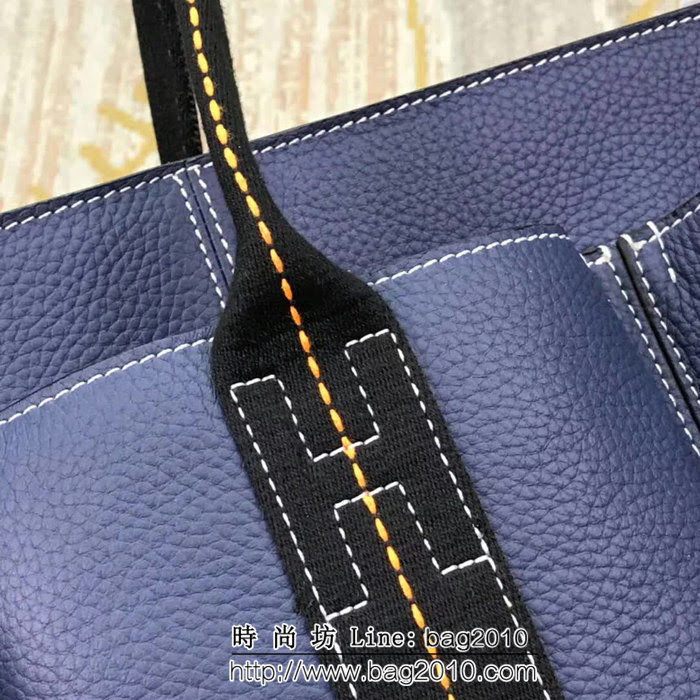 HERMES愛馬仕 最新款 時尚休閒 男士手提斜挎包 8832-1 車篷包 JD1265